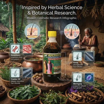 Neelambari Adivasi Hakki Pikki Herbal Hair Oil Products